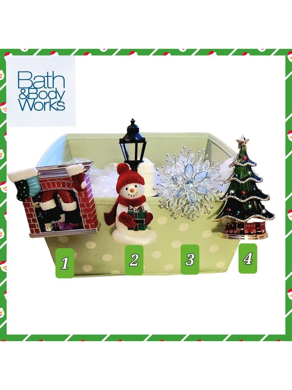 SANTA SNOWMAN SNOWFLAKE TREE WALLFLOWER PLUGS BY BATH & BODY WORKS - CHOOSE ONE